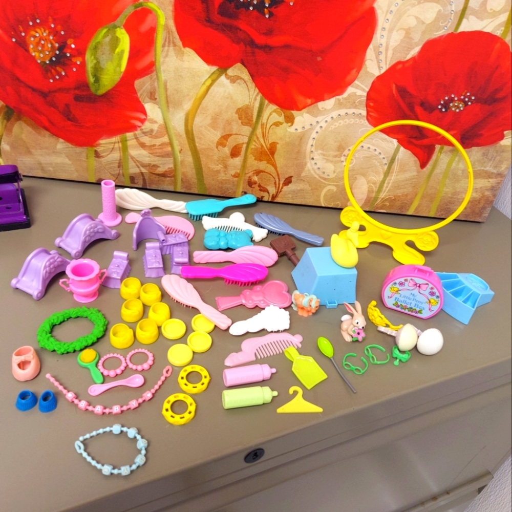 Vintage 1980’s My Little Pony Accessories Lot